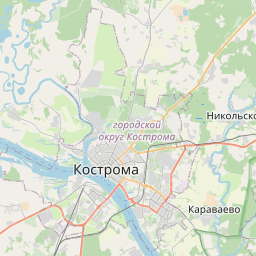 Дождь кострома карта