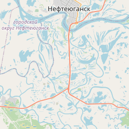 Карта нефтеюганск 3д