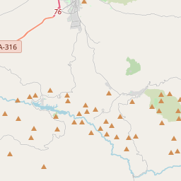 NE map tile