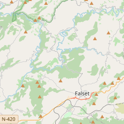 NE map tile