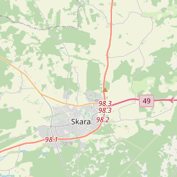 NE map tile