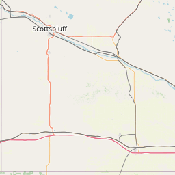 NE map tile